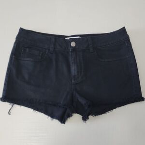 VS PINK Black Denim Shorts